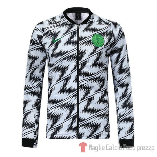 Giacca Nigeria 2018 Bianco - Clicca l'immagine per chiudere